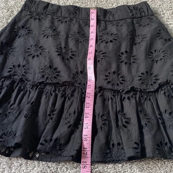 Zara Embroidered Floral Skirt - Picture 7 of 8